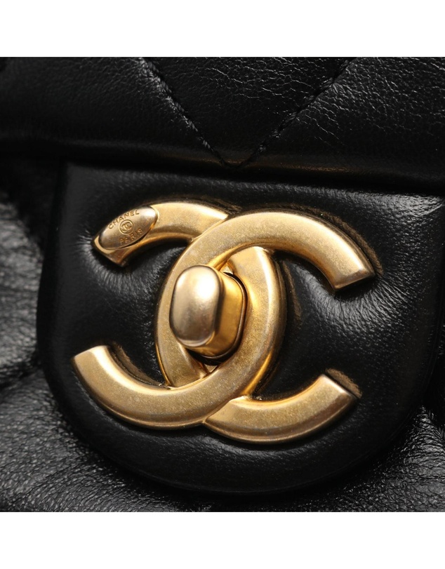 Pre-Loved by Azura Reborn - Pre-Loved CC Quilted Lambskin Single Flap