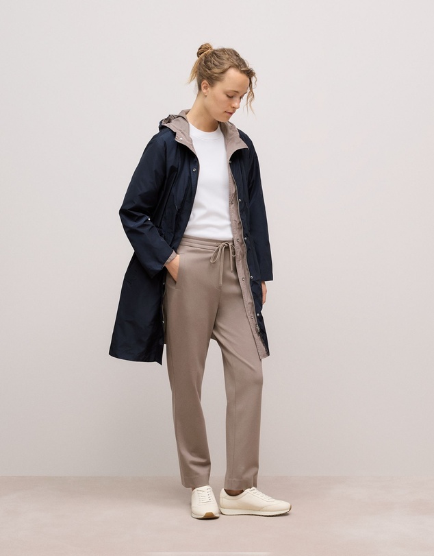 Trenery - Ponte Straight Leg Pant in Cinder