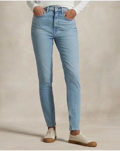 Polo Ralph Lauren - High-Rise Super-Slim Jeans