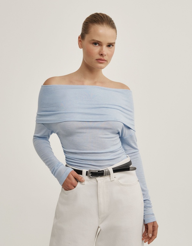 Witchery - Off Shoulder Long-sleeve Top
