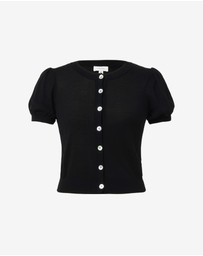 Forcast - Cindy Puff Sleeve Cardigan