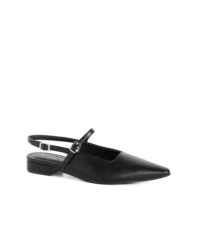 City Chic - WIDE FIT Paisley Slingback Flat