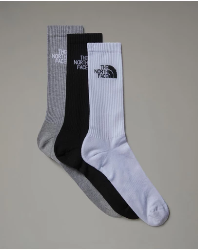 The North Face - 3-Pack Multi Sport Cush Crew Socks