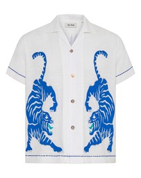 THE TALES - Crouching Tiger Cotton Shirt