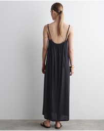 COS - Square-Neck Strappy Jersey Dress