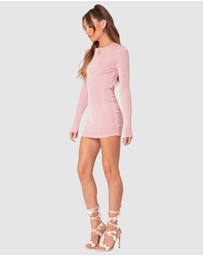 EDIKTED - Alaric Open Back Mini Dress