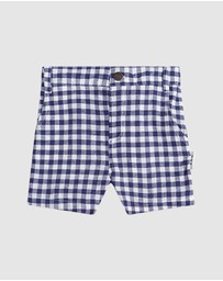 Huxbaby - Check Chino Shorts - Babies