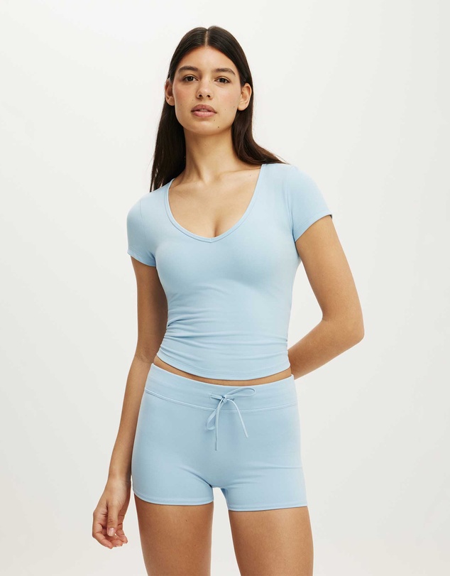 Cotton On Body Active - Ultra Soft Scoop Neck Fitted Tshirt