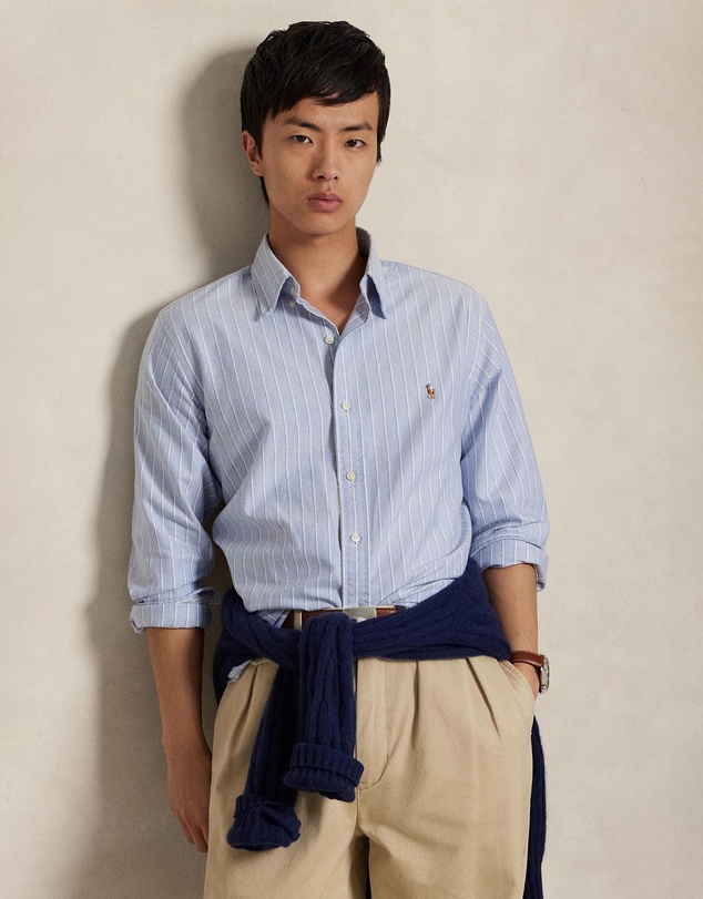 Polo Ralph Lauren - Custom Fit Striped Oxford Shirt