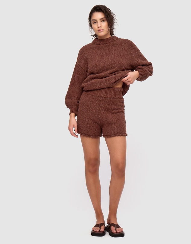 Zulu & Zephyr - Boucle Knit Shorts