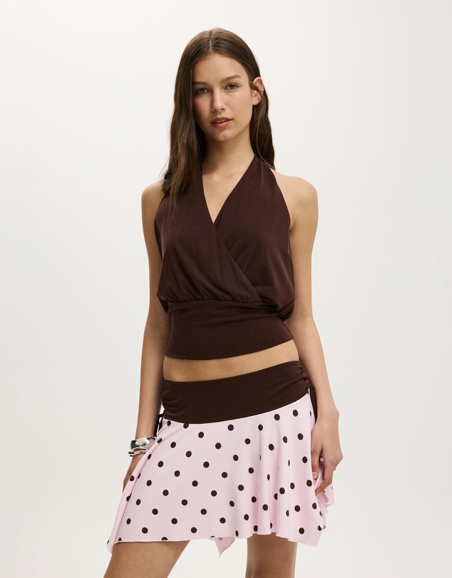 Cotton On - Sandy Hanky Hem Mini Skirt