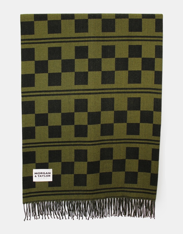 Morgan & Taylor - Haven Throw Blanket in Green