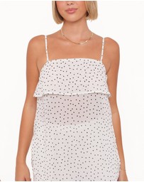 Petal & Pup - Hazel Pant Set - Cream Polka Dot