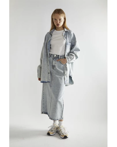 Glamorous - Denim maxi skirt