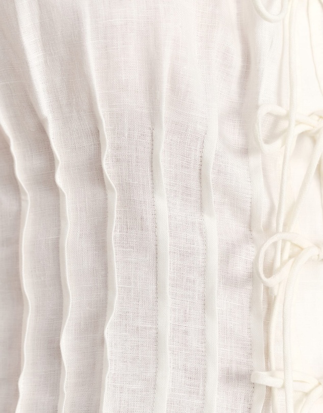 Jag - Delphine Pintuck Linen Blouse