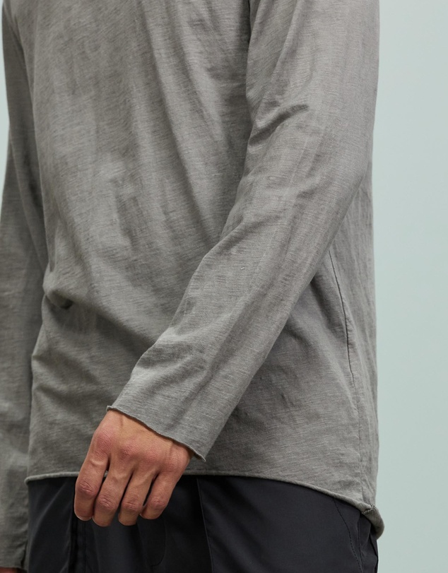 Surrounded By Ghosts - The Trona Cotton Long Sleeve Tail T-Shirt