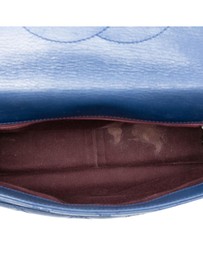 Pre-Loved by Azura Reborn - Pre-Loved Large Quilted Goatskin Double Carry Waist Chain Flap
