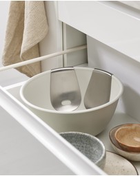 Joseph Joseph - Uno™ Salad Bowl and Servers (Stone)