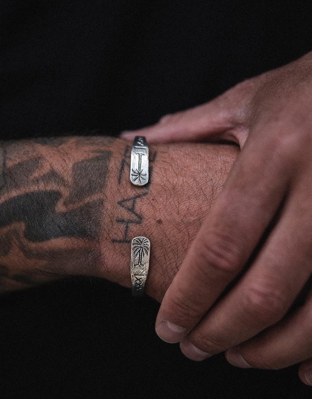 Haze & Glory - ICONIC EXCLUSIVE - Coconut Society Bangle in 925 Silver