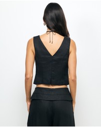 AERE - Thea Linen Tank