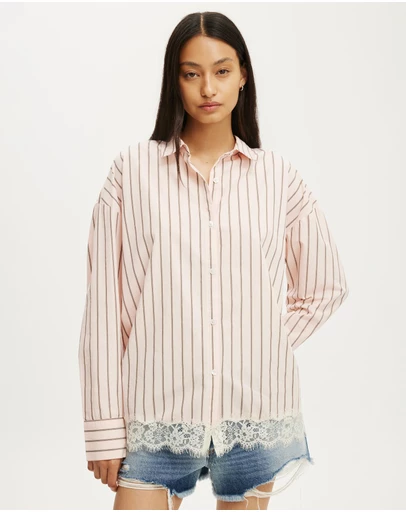 Cotton On - Harper Lace Shirt