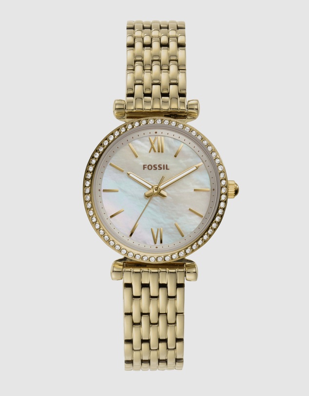Fossil - Carlie Mini Gold-Tone Analogue Watch
