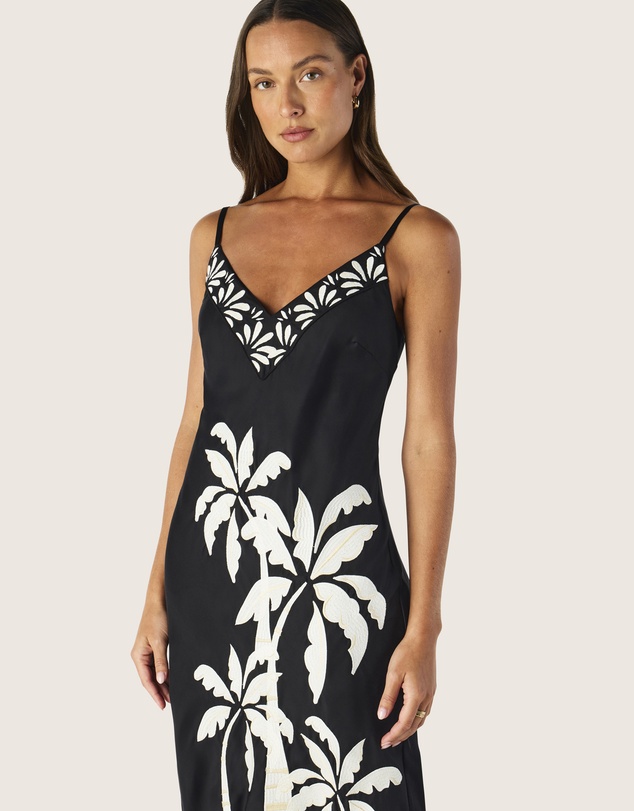 MOS The Label - Kala Embroidery Strappy Dress