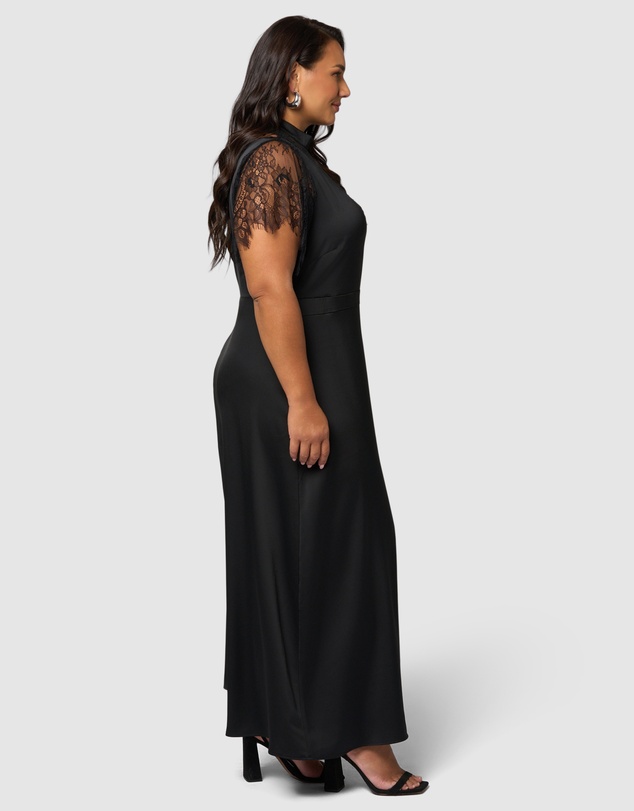 Sunday In The City - Mayhem Satin Maxi Dress