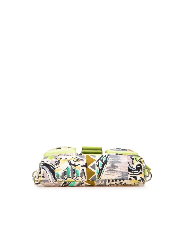 Pre-Loved by Azura Reborn - Pre-Loved prada Printed Crossbody Bag with Adjustable Shoulder Strap and Buckle Closure