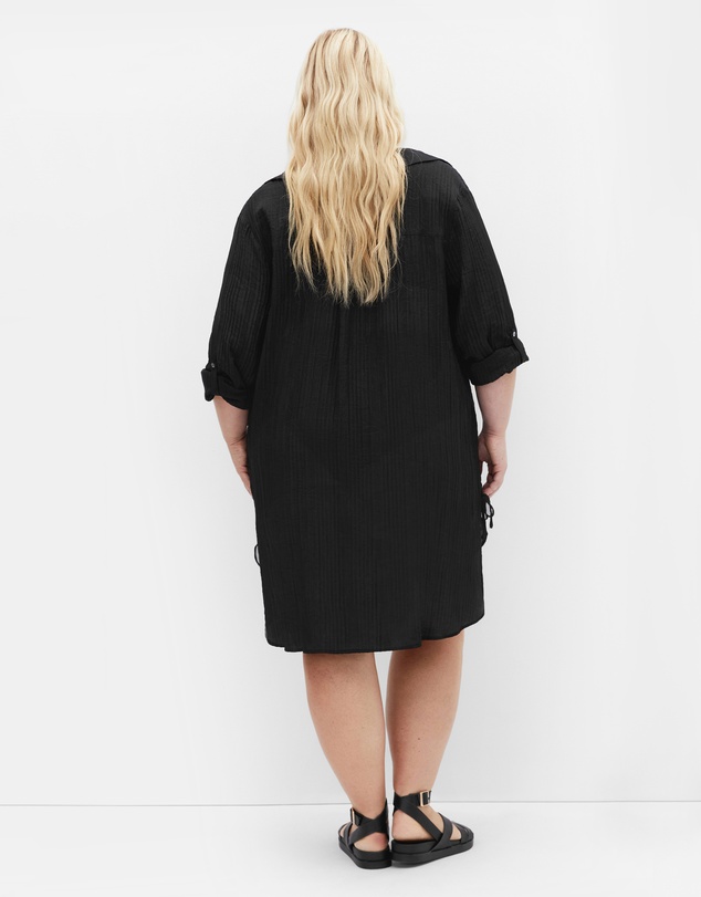 City Chic - Plus size Maci Tunic Shirt - black