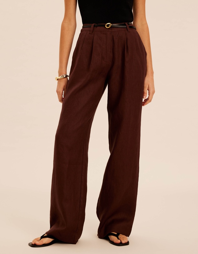 AERE - Allegra Linen Pants
