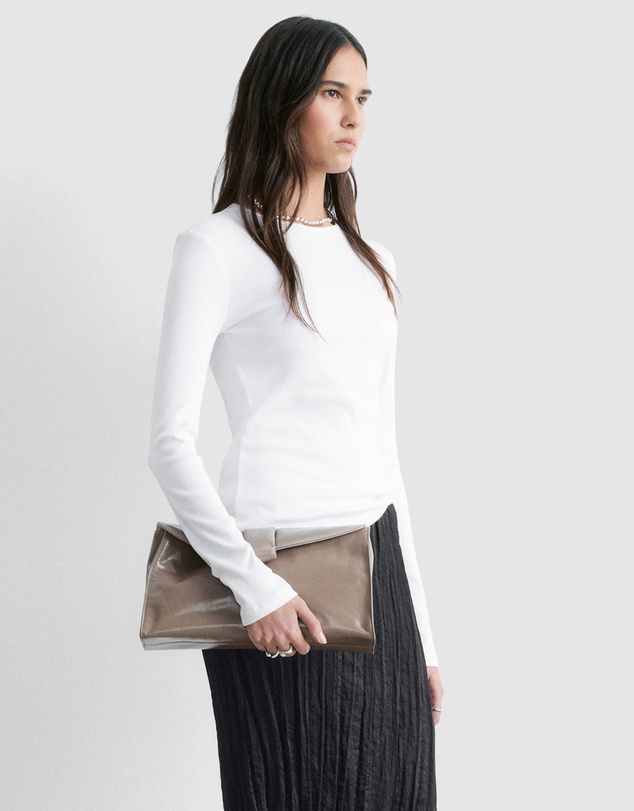 & Other Stories - Ribbed Long-Sleeve Top