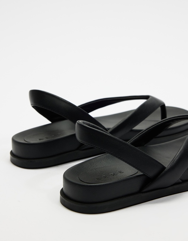 AERE - Leather Sling Back Thongs