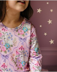 Fleur Harris - 'Bunnies & Bows' Sweet Dreams Nightie in Pink