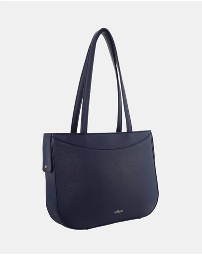 Milleni - Milleni Ladies Vegan Leather Fashion Shoulder Tote Bag