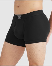 adidas Originals - 2 Pack Comfort Cotton Rib Trunk Underwear
