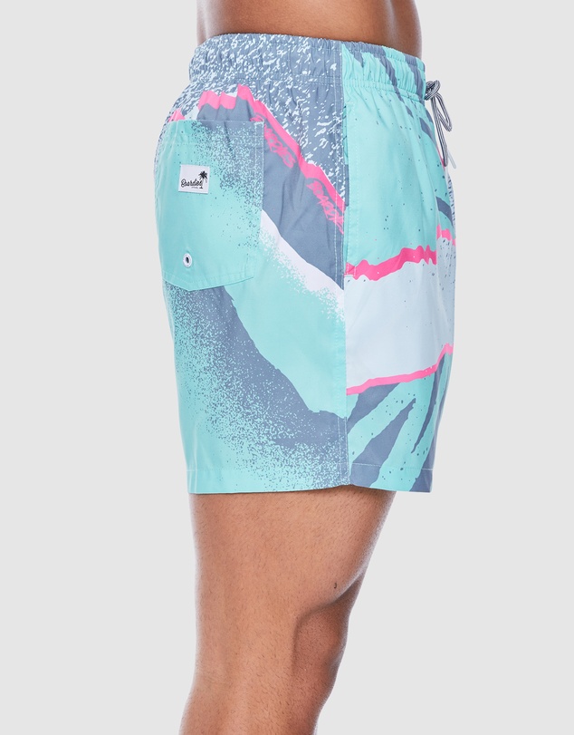 Boardies - Boardies Andre Green Mid Length Swim Shorts