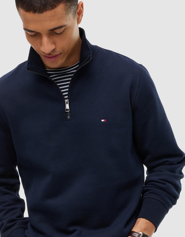 Tommy Hilfiger - Fleece Quarter-Zip Sweatshirt