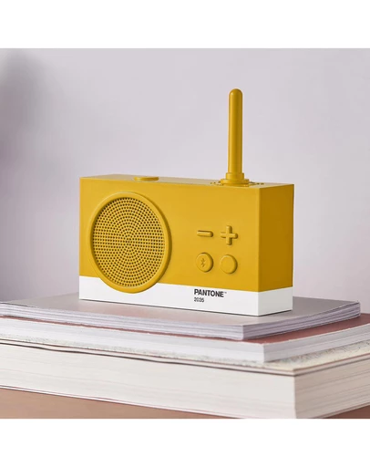 Lexon - Lexon Thykho 3 Fm Radio & Bluetooth Speaker PANTONE -Yellow