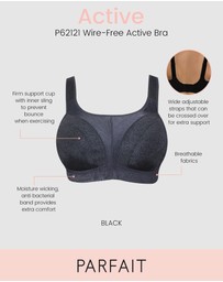 Parfait - Active Wirefree D+ High Impact Sports Bra