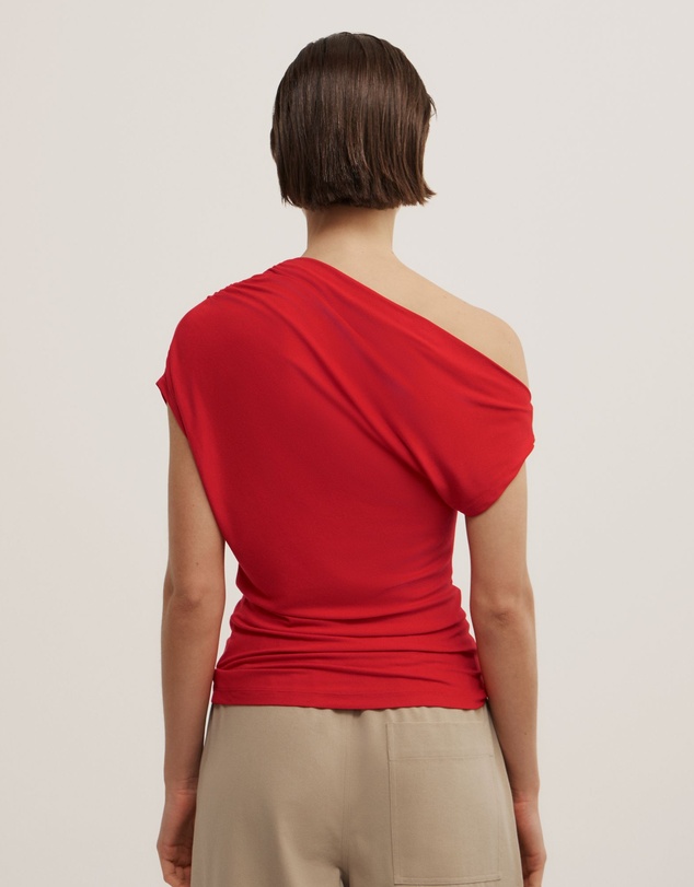 Witchery - Asymmetric Jersey Top