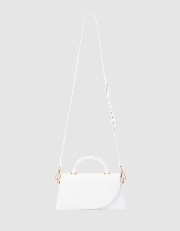 Olga Berg - Phoebe Bamboo Handle Bag