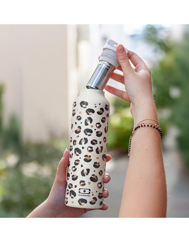 Monbento - Monbento MB Steel Insulated Bottle - Graphic Leopard