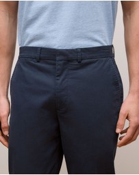 Trenery - Tailored Cuff Detail Pant in Navy