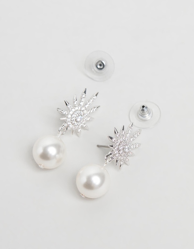 Stephanie Browne - Venus Pearl Earrings