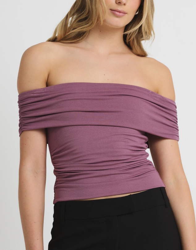 Alice In The Eve - Armani Cold Shoulder Top