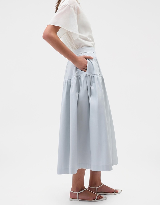 Oroton - Basque Detail Skirt