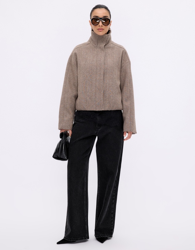 Minima Esenciales - Mid Rise Wide Leg Jeans