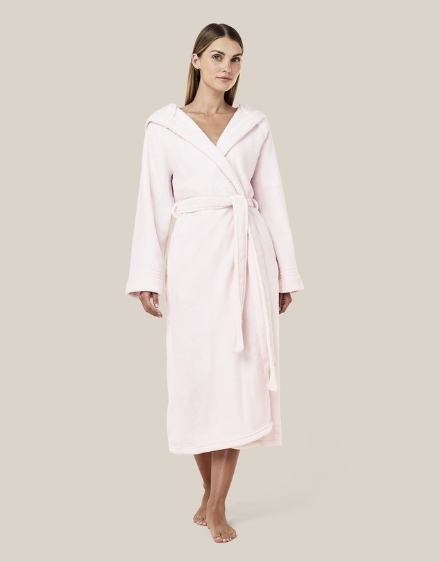 Papinelle - Long Plush Hooded Robe