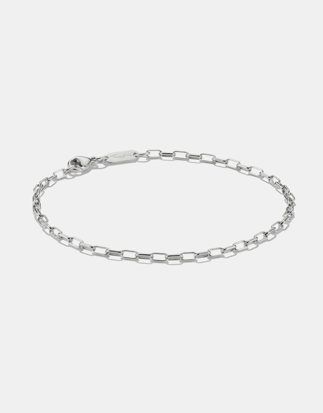 THOMAS SABO - Silver-Plated Paperclip Bracelet 2.3mm